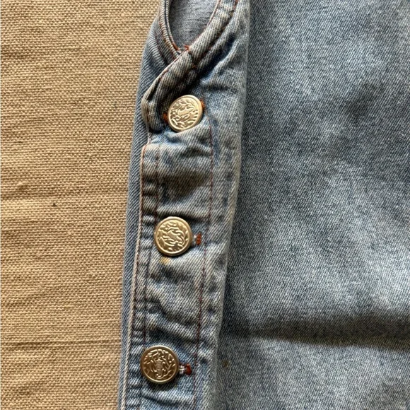 Vintage 90s Denim Dress - Picture 3 of 11